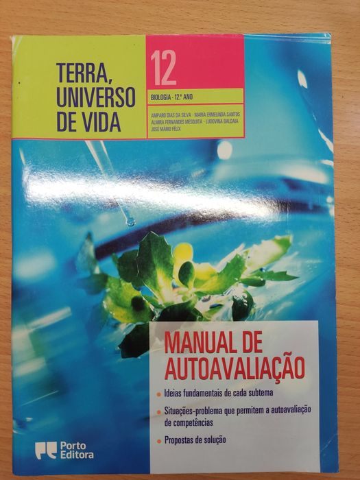 Manual de autoavaliação 12° Biologia - Terra, Universo de Vida