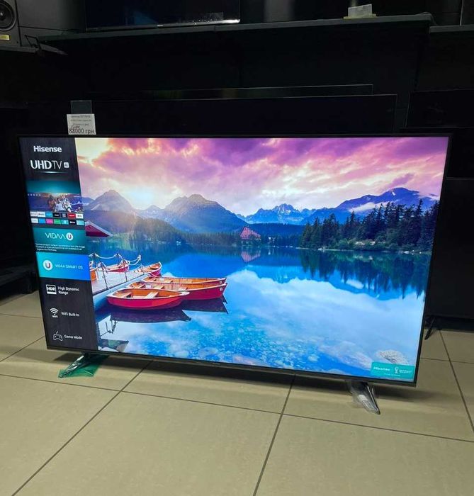 65" UHD 4K Смарт Українськи HISENSE 65AE7010 Німеччини