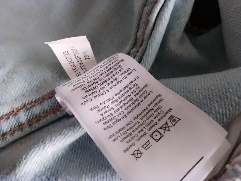 DKNY jeans джинсовая куртка  L
