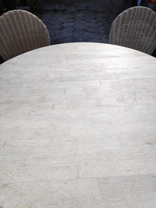 Meble ogrodowe z drzewa