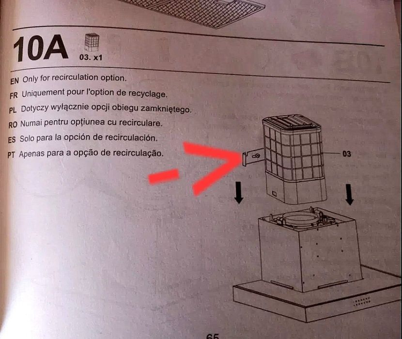 Filtr plazmowy do okapu Goodhome