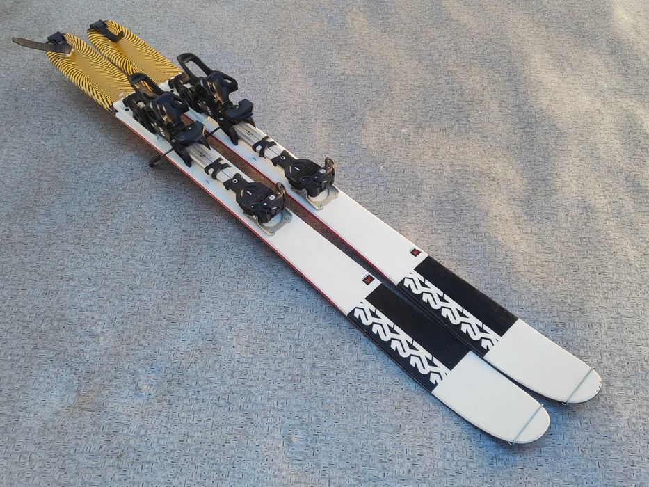 Topowe skitoury K2 MINDBENDER 149 cm + wiązania TYROLIA i foki