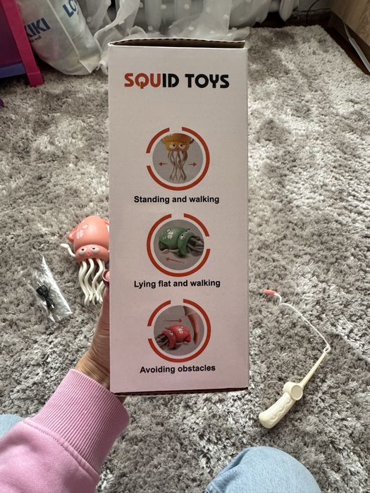 Інтерактивна танцююча іграшка кальмар восьминіг