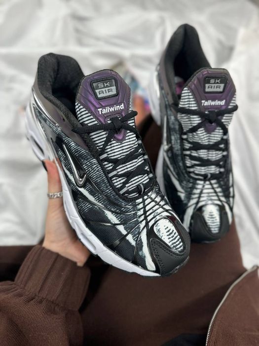 ТОП! Nike Air Max Skepta Tailwind Black White 40 - 45 найк скепта