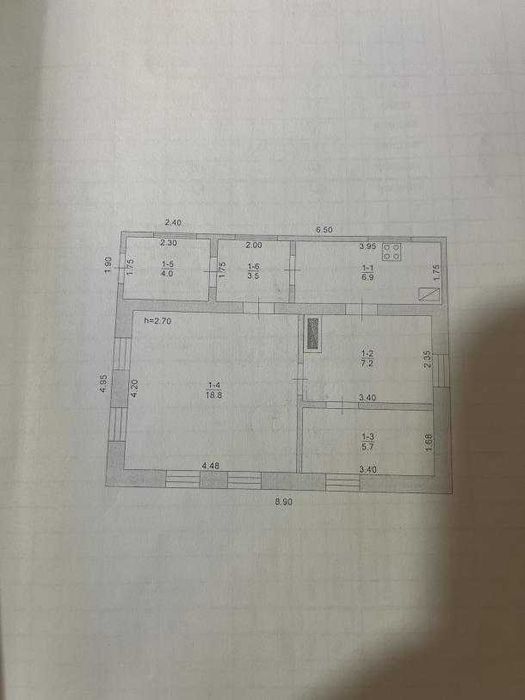 Продам будинок в Дергачах , в районі стадіону