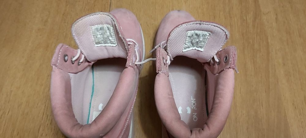 Pół Buty dziwczęce. Rózowe