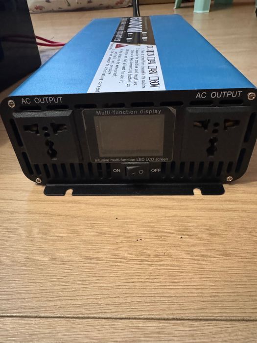LiFePO4 200Ah + інвертор 6000W Pure Sine 220V + автом перемик (ATS)