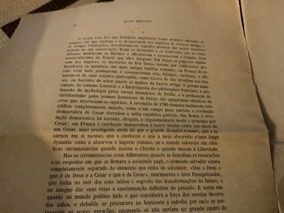 Elogio Historico 1890 - Alexandre Herculano de Carvalho e Araujo