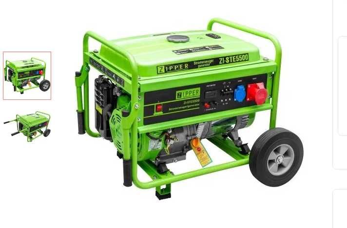 Бензиновий генератор Zipper ZI-STE5500 виготовлений в АВСТРІЇ 5.5 KW