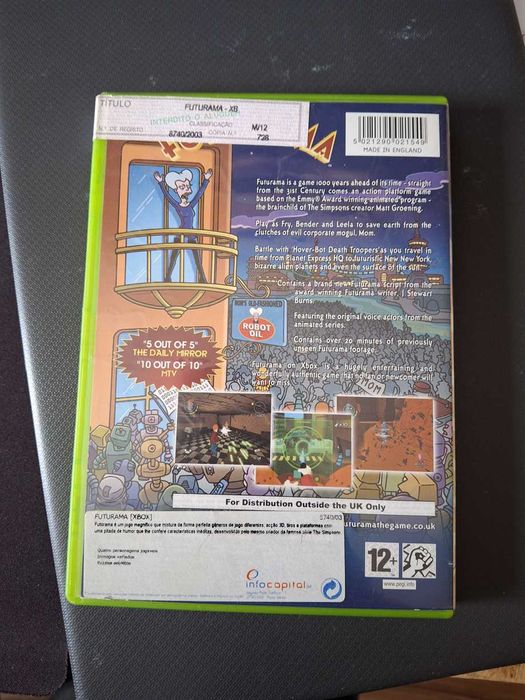 Jogo Xbox - Futurama
