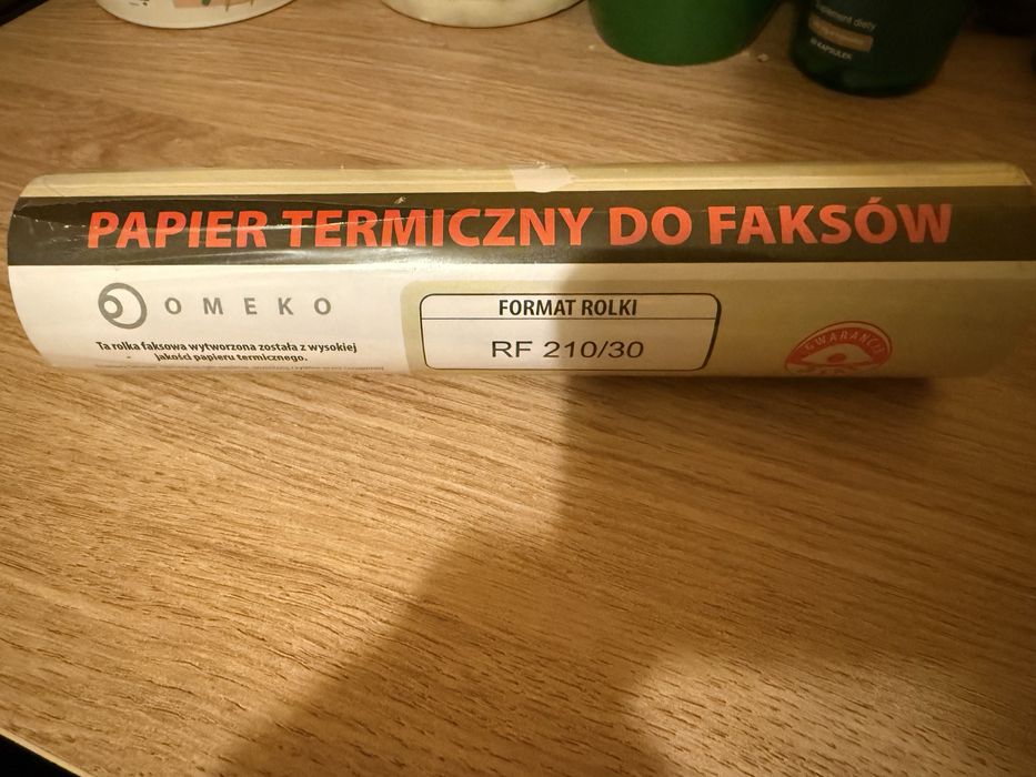 Papier termiczny do faksów