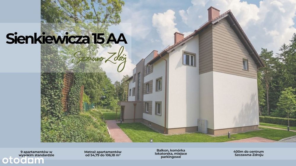 2 pokoje | 54,59 m² | Rynek pierwotny | Bez pośredników