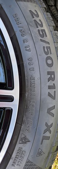 Koła Mercedes 5x112 225/50/17 Et45