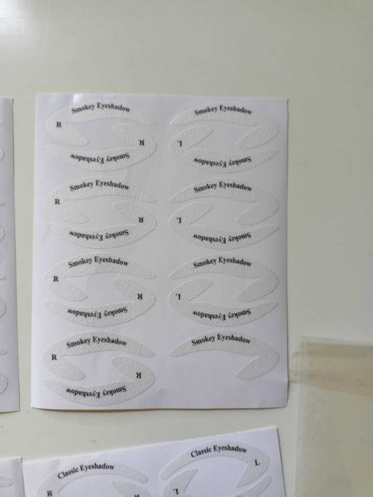 Szablon do kreski eyeliner