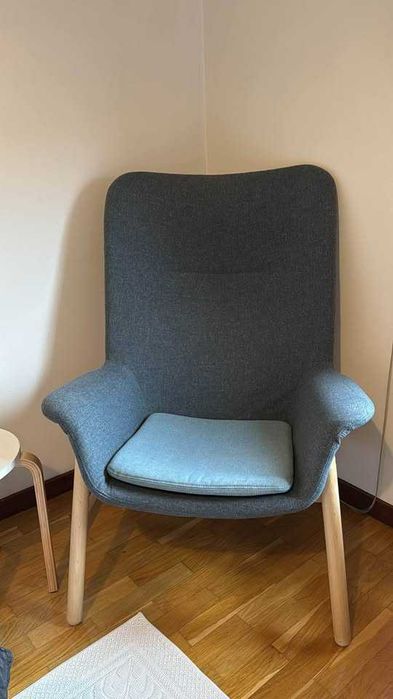 Poltrona azul VEDBO Excelente estado