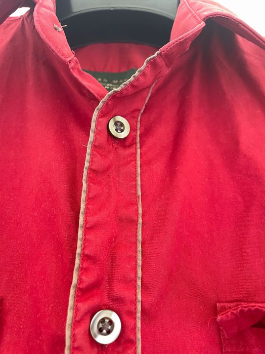 Camisa Zara Men vermelha