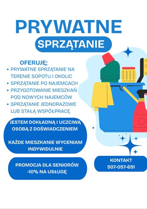 Prywatne sprzątanie
