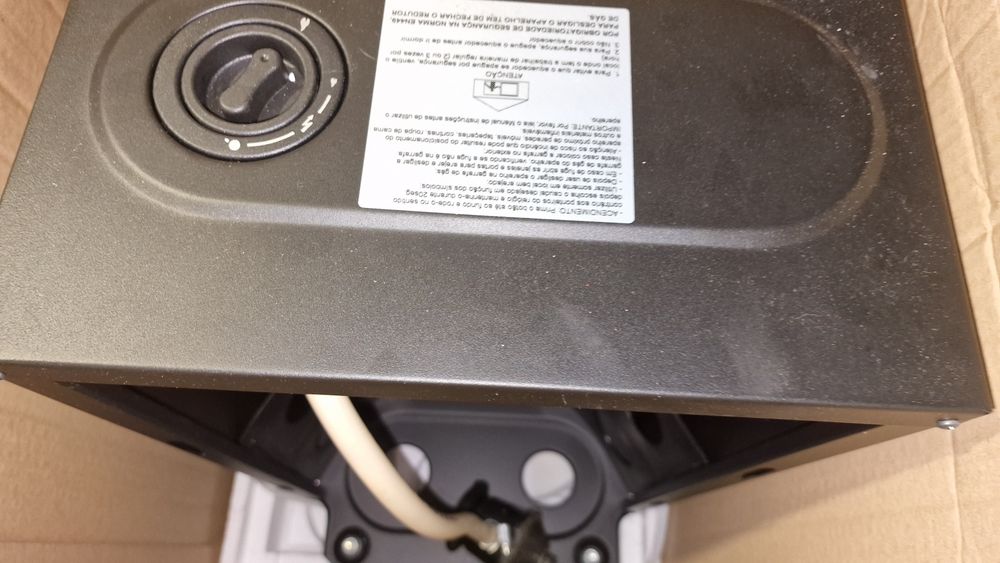 Aquecedor a gaz novo