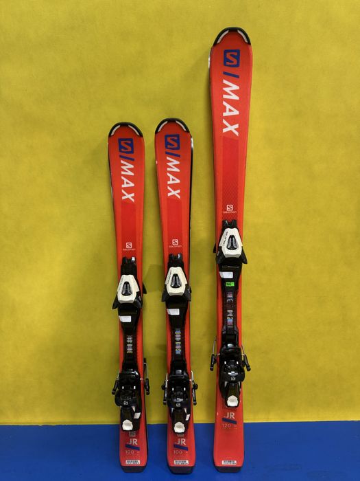 Narty Salomon S/MAX JR dł 100-120cm RAJSKIRENT