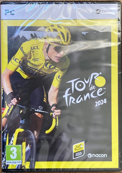 Vendo jogo PC Tour De France 2024- novo, 3 anos de garantia