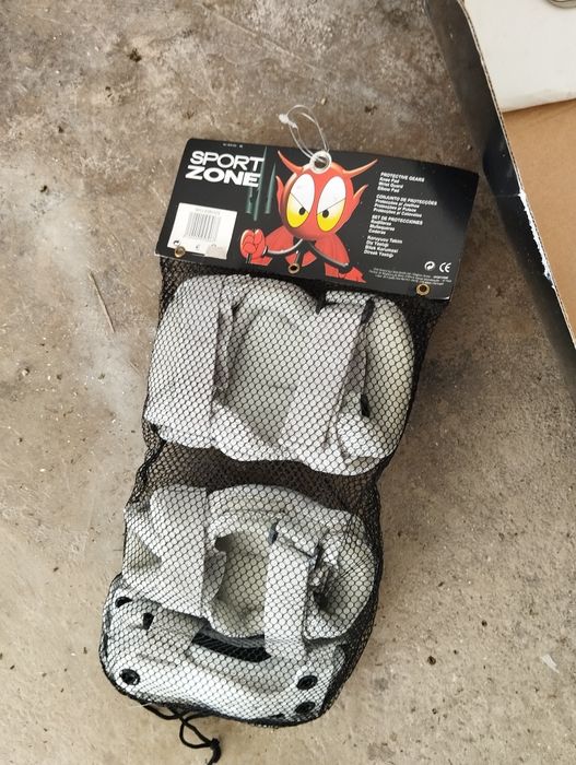 patins X50+ joelheiras