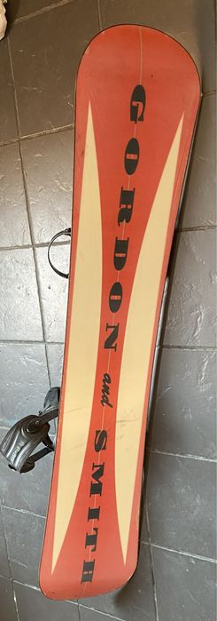Snowboard c fixacoes