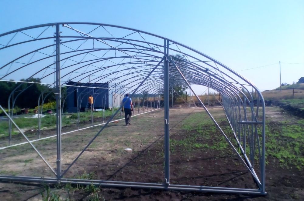 Tunel foliowy 15 x 8 x 3 Simoradz