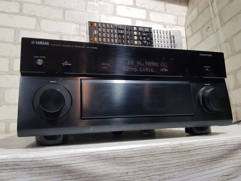 9.2 AV ресивер YAMAHA RX-A 2020,*9x220 Вт, 4К, HDMI, USB, ARC, 3D. б/у