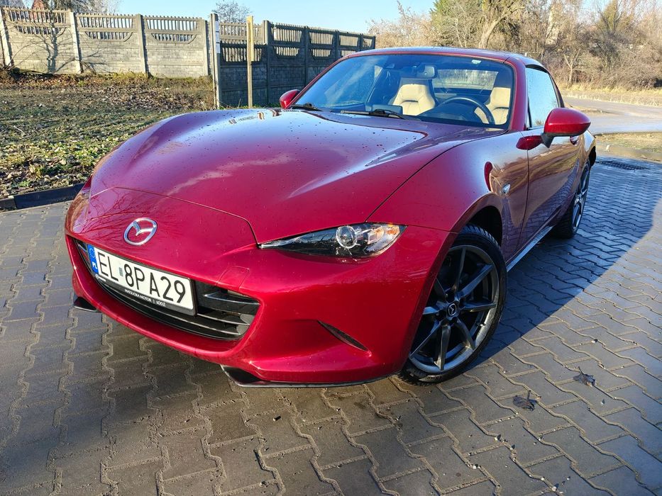 Mazda MX-5 manualna skrzynia, najbogatsza wersja, niski przebieg