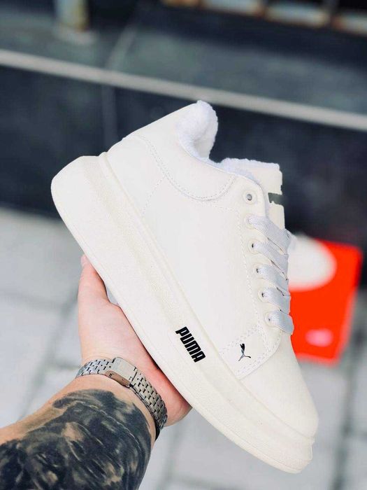 Успей купить цена 999грн женские зимние кроссовки Puma на меху