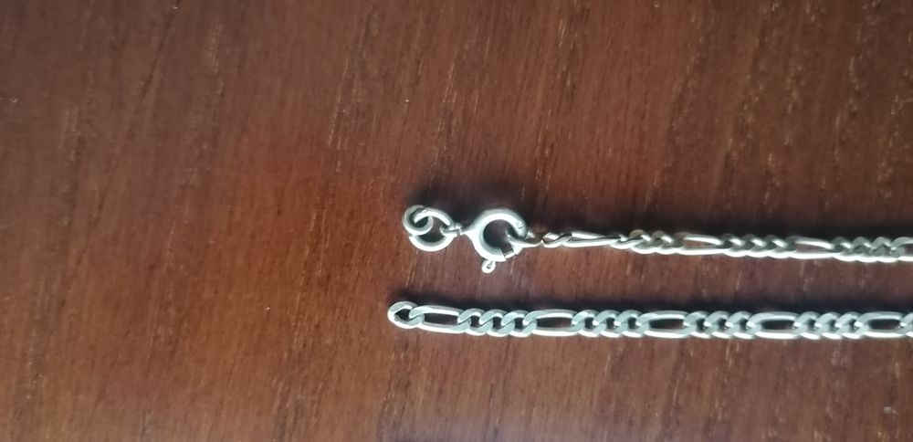 Fio de prata para homem