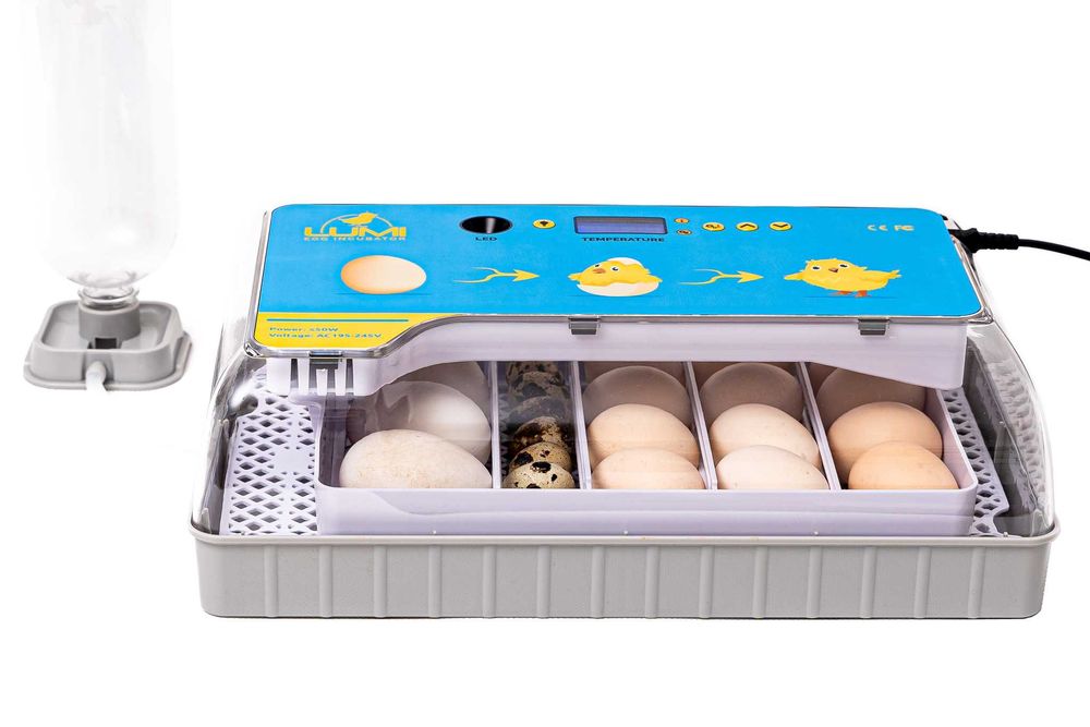INKUBATOR AUTOMATYCZNY LUMI 20 wylęgarka do różnych rodzajów JAJ