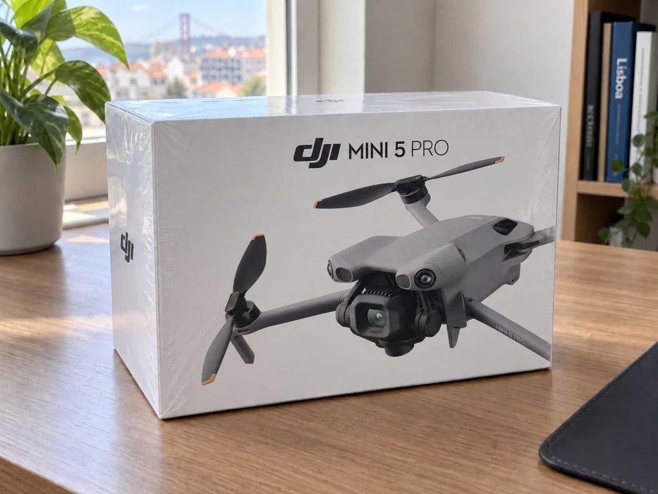 DJI Mini 5 Pro + RC-N3 NOVO SELADO - Fatura + Garantia 3 anos