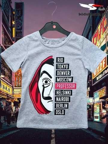 Nowość 2024:) t-shirt "DOM Z PAPIERU " roz 146