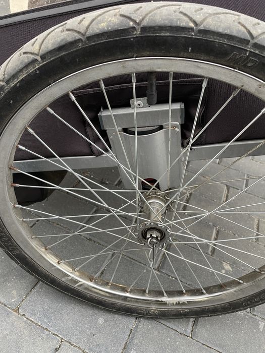 Przyczepka rowerowa riksza