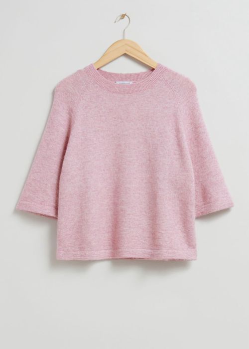 Вʼязаний джемпер кофта з альпаки & Other Stories S- M