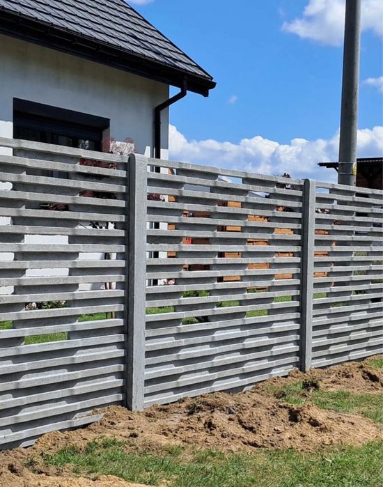 Ogrodzenia betonowe sprzedaż-montaż