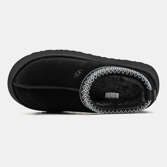 Уггі UGG Tasman Platform All Black Luxe угги осінні/зимові з хутром