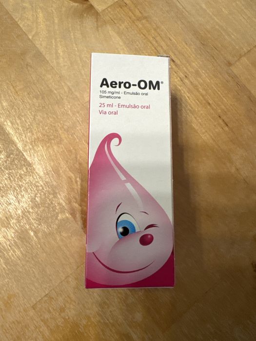 Medicamento aero-om (cólicas) novo