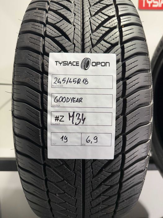 Opony Zimowe 245/45/18 GoodYear UltraGrip8 Komplet #Z734