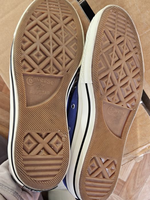 Кеди чоловічі Converse 42 натуральна шкіра замш