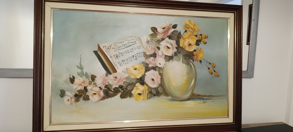 Tela sobre óleo assinado