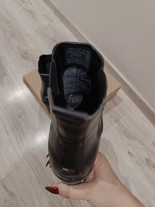 Botki czarne Tommy Jeans rozm 39
