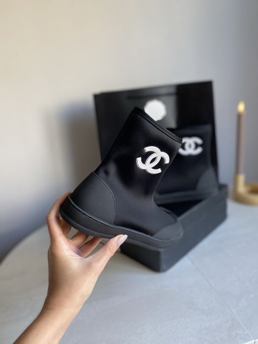 Черевики чоботи кеди ботинки шанель chanel