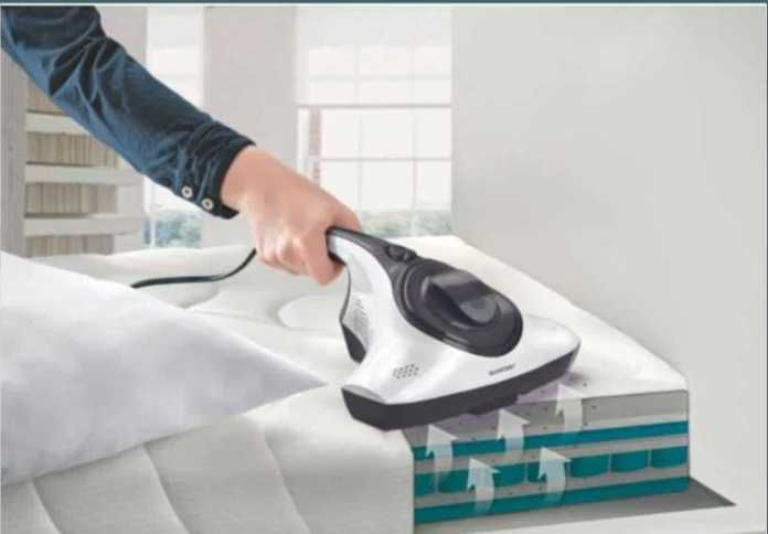 Odkurzacz do roztoczy ze światłem UV