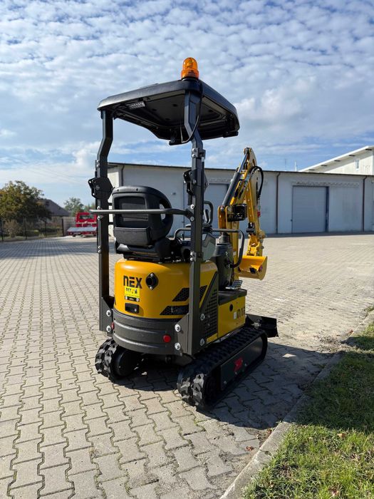 Minikoparka NEX N12 FULL – NOWA, silnik Yanmar, gotowa do pracy