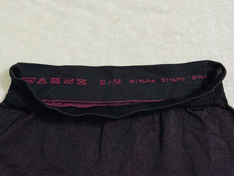 Комплект (кофта+легінси) фітнес жіночої зональної термобілизни EUR M