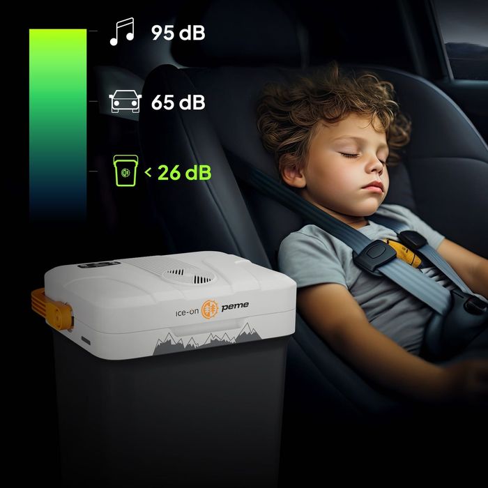 lodówka turystyczna 32 samochodowa funkcja grzania 12v 230v usb peme