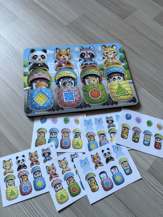 Сортер тваринки в колясках Ubbees.