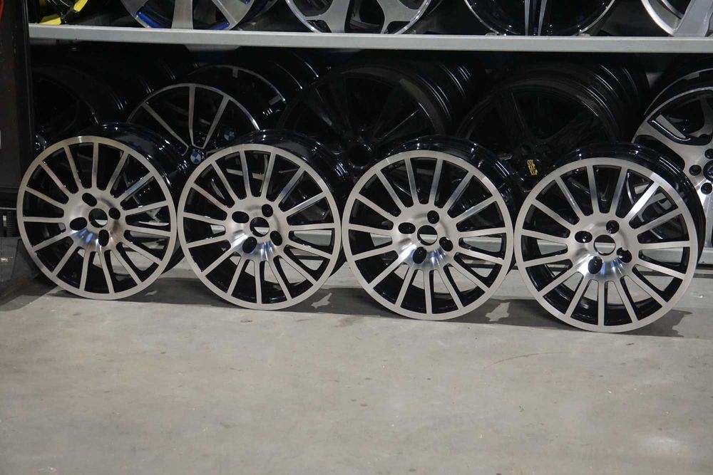 Alufelgi Rondell Germany 4x100 7Jx17 et37 cb70mm czarne i cnc
